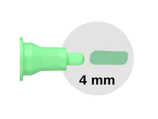 Acrylmarker Schneider Paint-It 320 4mm pastel groen - 6