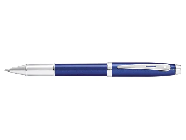 Rollerball SHEAFFER 100 E9339 Glossy blue lacquer chrome plated