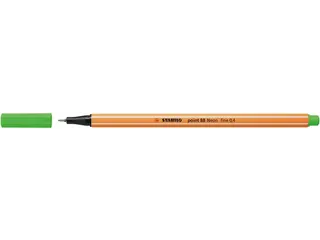 Fineliner STABILO point 88/033 neon groen 0.4mm - 2