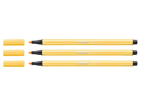 Viltstift STABILO Pen 68/44 medium geel