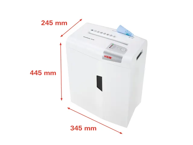Papiervernietiger Hsm Shredstar X10 5X35Mm + Cd Snippers P-4