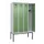 locker,HxBxD 2120x1200x500mm,4vak,vak B 300mm,cil.-slot,voetonderstel