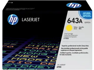 HP 643A Q5952A Gele Toner Cartridge Origineel HP - 1