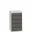 ladekast HxBxD 900x525x550mm 5laden romp RAL7035 front RAL7016
