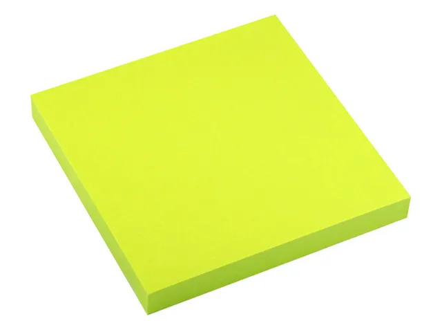 Notitieblok 75X75Mm Brilliant Groen Blok A 80 Vel