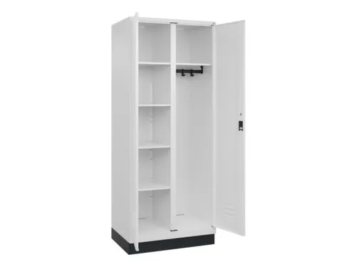 wasgoedverdeelkast,HxBxD 1950x800x500mm,vak B 400mm,cilinderslot