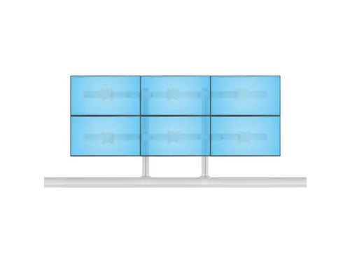 Monitor Arm 6 Schermen tot 32 inch met Crossbar voor Bureau