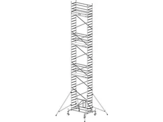 vouwsteiger,werk H 11,8m,steiger H 11m,platform BxD 2000x600mm - 2