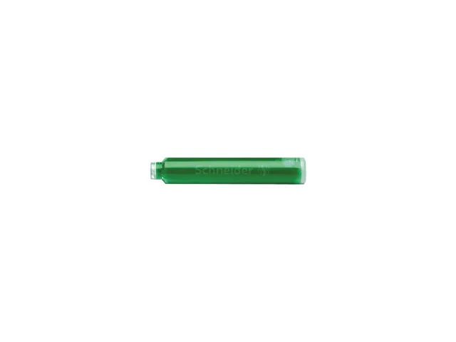 Cartouche d'encre Schneider 6 pces vert