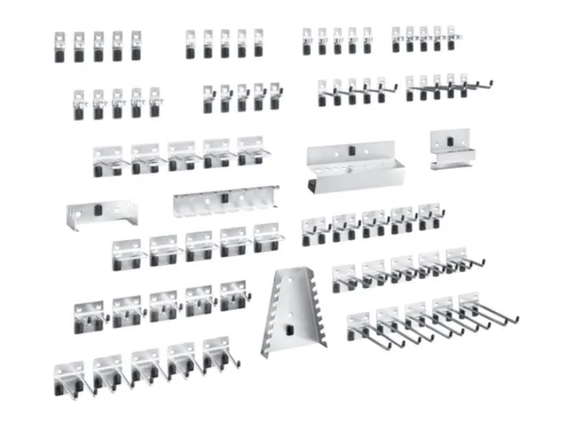 Houderassortiment,V. Perfoplaat,80-Delig