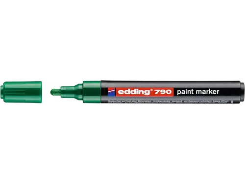 Paintmarker edding 790 op alcoholbasis 2-3mm groen