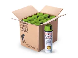 Markeerspray Voor Bouwplaatsen Groen Fluorescerend 500Ml