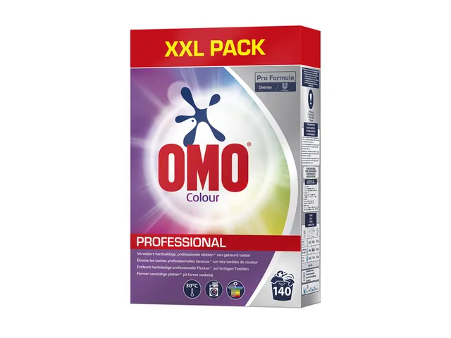 Lessive Omo Pro Formula Professional Colour poudre 7kg