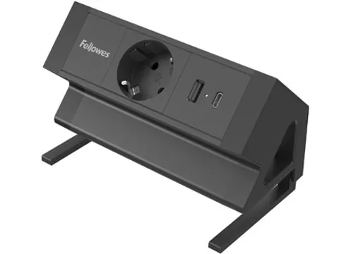 contactdoos Power Desk zwart voor Nederland