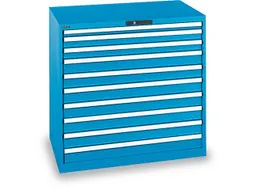 Ladenkast Code 1000x1023x725mm 10laden 200kg Ral5012