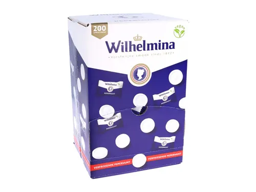 Pepermunt Wilhelmina doos 200 stuks