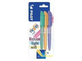 Markeerstift Pilot Frixion Light Soft Medium Violet Oranje Groen - 1