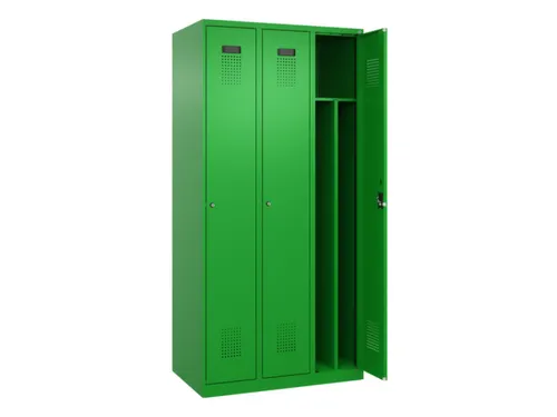 locker voor scheiding van kleding,HxBxD 1850x900x500mm,3vak