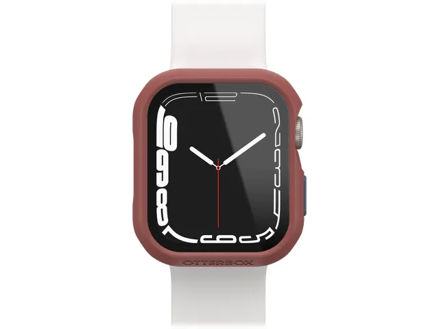 Case Eclipse Apple Watch Series 9/8/7 41mm steen rood screenprotector