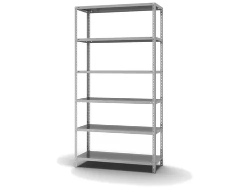 magazijnstelling,grondveld,HxBxD 2500x1300x500mm,vaklast 200kg