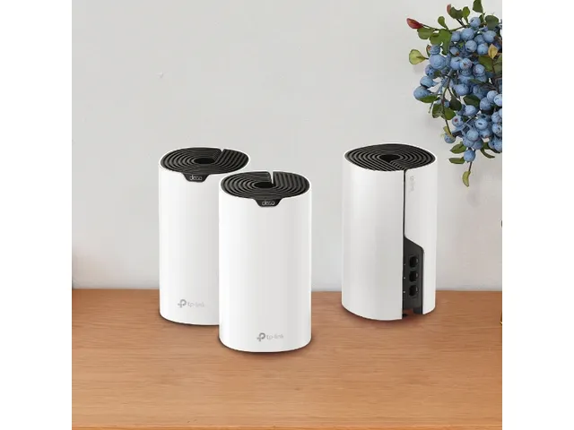 TP-Link Deco S7 (3-pack), Wit, Zwart, Intern, Mesh-systeem, Omni-direc