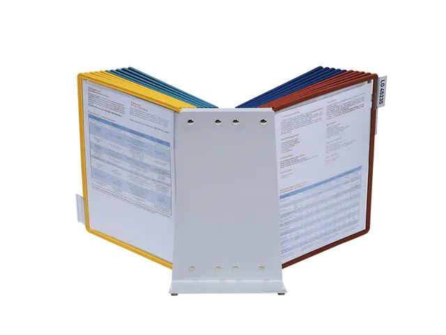 Bureaustandaard Durable Vario met 20-tassen A4 metaal