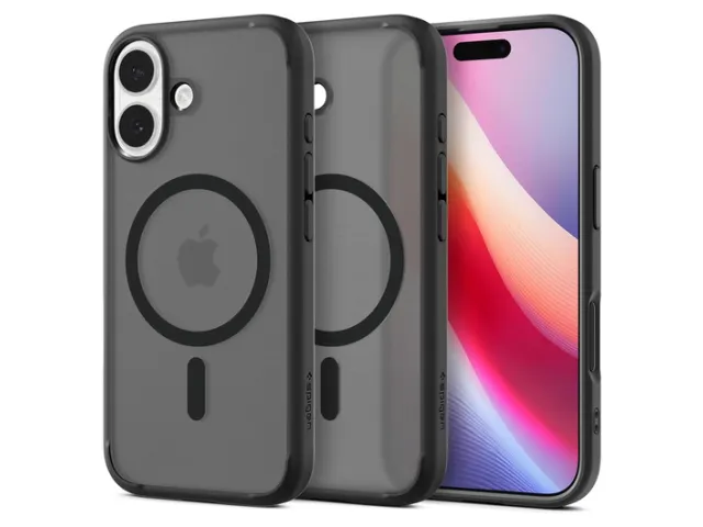 Ultra Hybrid MagFit Apple iPhone 17 Hoesje MagSafe Frost Zwart