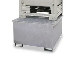 Opvangbak 1x Ibc Opvangvol. 1000l Staal 795x1300x1360mm Verzinkt
