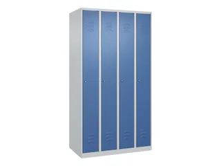 locker,HxBxD 1850x1000x500mm,4vak,vak B 250mm,cil.-slot - 1