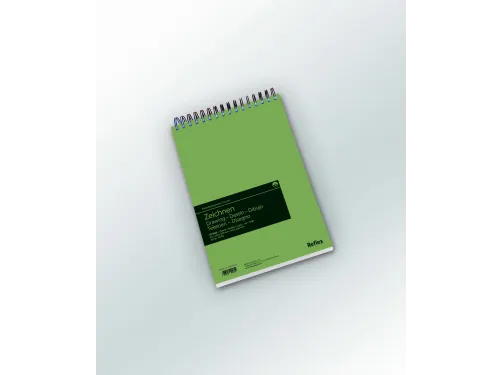 Tekenpapier A4 160 G/m2 Spiraalblok 50 Vel
