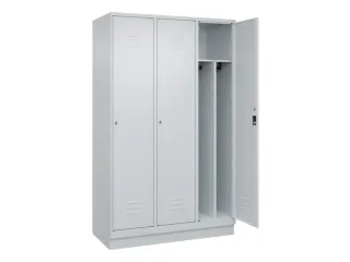 locker voor scheiding van kleding,HxBxD 1950x1200x500mm,3vak - 2