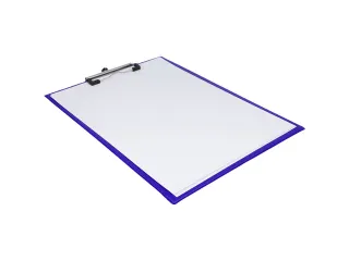 Klembord Westcott A4 blauw - 7