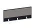 cache de banque d'accueil,p. table de bureau,CC-noir,BN8078-gris