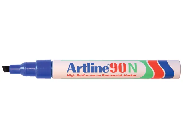 Viltstift Artline 90 Schuin 2-5mm Blauw