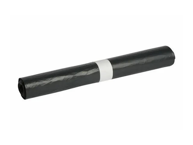 Afvalzak HDPE 75 Liter 100x58cm T23 Grijs 20x25 Stuks 500 Stuks