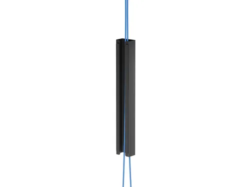 Kabelgoot staal Neomounts magnetische bevestiging 35cm zwart