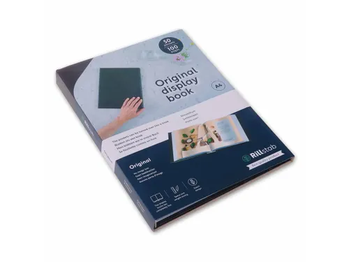 Showmap Rillstab A4 RI99454 5 Kanaals 50 Tas Zwart