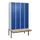 locker met bank,HxBxD 2120x1200x815mm,4vak,vak B 300mm,cil.-slot