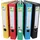 Q-CONNECT ordner A4 rug 5 cm Recycolor papier + PP Assorti kleuren