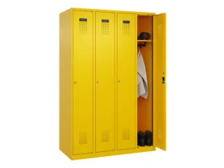 locker,HxBxD 1850x1200x500mm,4vak,vak B 300mm,cil.-slot - 1