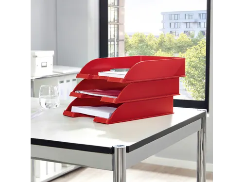 Brievenbak Leitz Wow A4 rood