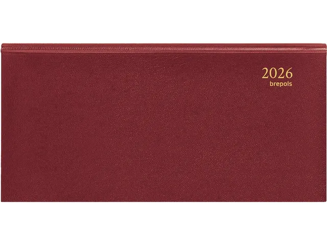 agenda Breprint Lima 6-talig bordeaux 2025-2026