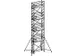 échafaudage roulant,portée H 10,4m,échafaudage H 9,64m