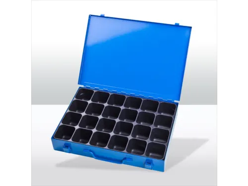 assortimentskoffer,HxBxD 50x335x240mm,24vakken