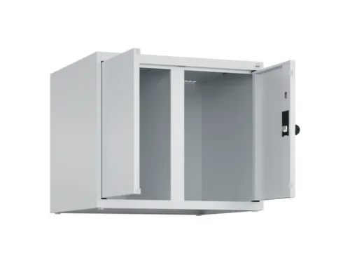 opzetkast,v. locker,2vak.,vak B 300mm,HxBxD 500x600x500mm,vleugeldeur