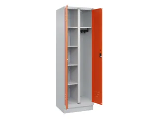 wasgoedverdeelkast,HxBxD 1950x600x500mm,vak B 300mm,cilinderslot - 2