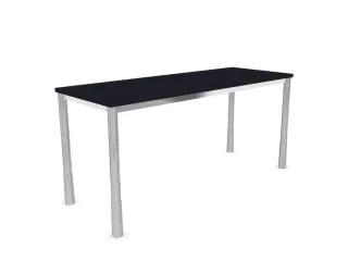 In hoogte verstelbaar bureau,HxBxD 720-840x1600x600mm,CC-zwart - 2