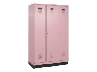 locker voor scheiding van kleding,HxBxD 1950x1200x500mm,3vak - 2