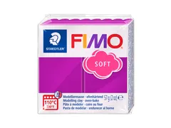 Boetseerklei Fimo soft 57 gram purperviolet