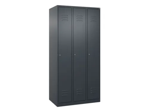 locker voor scheiding van kleding,HxBxD 1850x900x500mm,3vak
